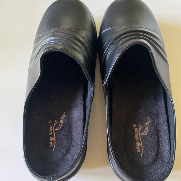 Easy Street Black Comfort Wave Mules Women's Shoes Size 7 - Picture 6 of 7